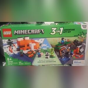 LEGO Minecraft 3-in-1 Adventure Gift Set